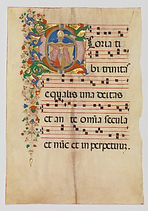 The Trinity in an Initial G