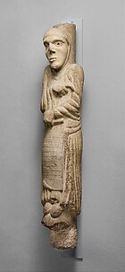 Column Statue of Saint Hilary of Galeata
