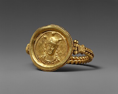 Bracelet with Bust of Roma