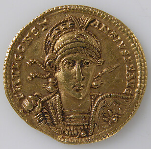 Gold Solidus of Constantine II