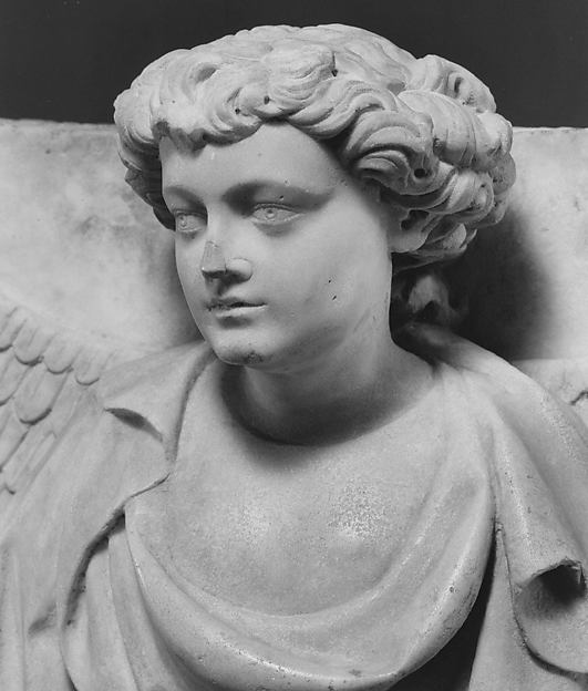Relief with Half Figure of an Angel