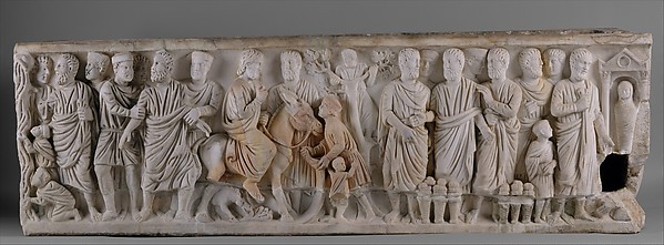 Sarcophagus with Scenes from the Lives of Saint Peter and Christ