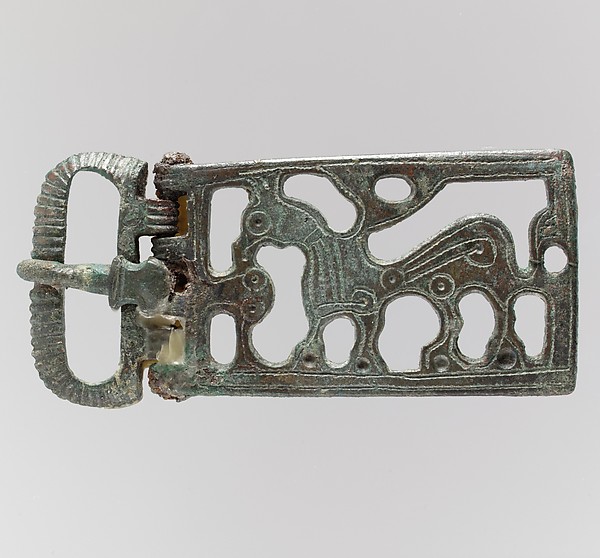 Belt Buckle with a Griffin