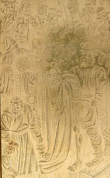 Triptych with the Way to Calvary, the Crucifixion, and the Disrobing of Jesus