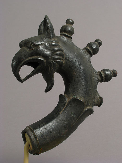 Lamp Handle with a Griffin’s Head