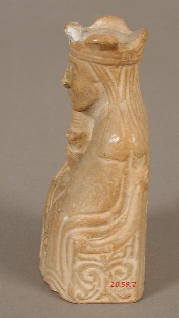 Chess Piece of a Queen (Copy of one of the Lewis Chessmen)