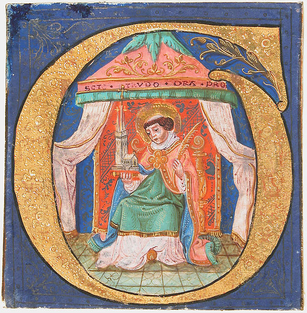 Manuscript Leaf Cutting from a Choir Book