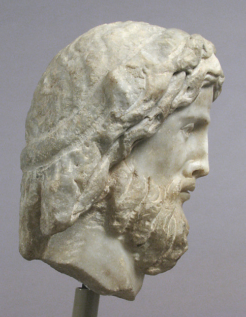 Head of Christ or Zeus