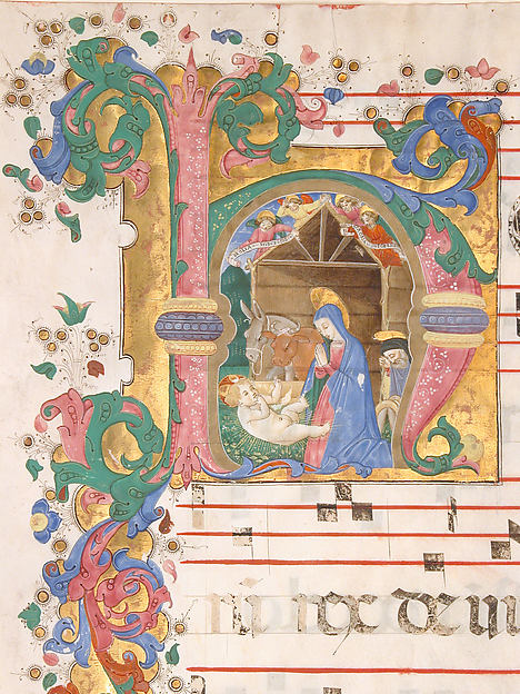The Nativity in an Initial H