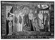 Empress Theodora and Members of Her Court
