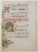The celebration of a mass in an Initial S