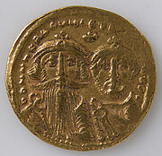Solidus of Heraclius and Heraclius Constantine
