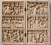 Diptych with Scenes from Christ's Passion
