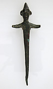 Pin with the Head and Torso of a Figure