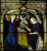 Panel with The Annunciation