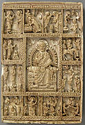 Icon with Christ Pantepotes and the Chorus of Saints