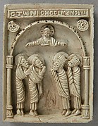 Icon with Christ Pantepotes and the Chorus of Saints