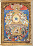 Adoration of the Holy Name - Leaf from Book of Hours