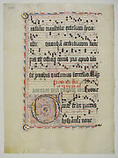 Manuscript Leaf from an Antiphonary