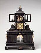 Musical Clock with Spinet and Organ