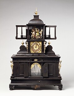 Musical Clock with Spinet and Organ