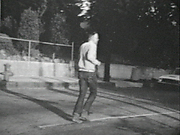 Walking Forward-Running Past