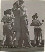 [3 Couples Dancing on the Roof of the Bauhaus]