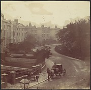 [Carriage on Street in Residential Neighborhood, London]
