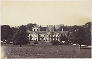 [Manor House with Two Towers Seen from Grounds]