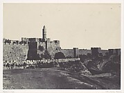 Palestine. Jérusalem. Partie occidentale des Murailles
