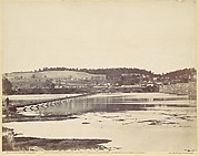 Pontoon Bridge, Across the Potomac, at Berlin, Maryland, November 1862