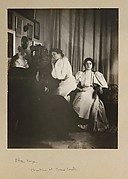 [Self-Portrait with Christine and Yvonne Lerolle]