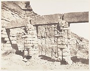 Djerf-Hocein (Tutzis), Hemi-Spéos, Colosses de la Partie Extérieure