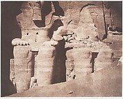 Abo-Sembil, Grand Spéos, Statues Colossales vues de Face (Parte Inférieure)