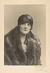 [Woman in Satin Cap and Furs]