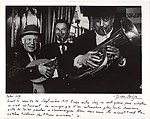 Picasso, l'antiquaire et Paco Munoz (les trois musiciens), Arles