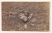 Confederate Soldier [on the Battlefield at Antietam]
