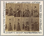 [Advertisement for Sarony's Photographic Studies]