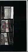 [Original Annotated Negative Sleeve and Contact Sheet of Palmist Sign, Venice, California]