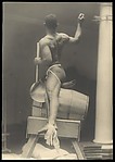 [Male Model Posed in Saddle for Anna Huntington's 