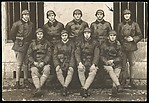 [Group of French Tank Corps members, World War I Era]