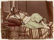 [Reclining Woman Smoking]