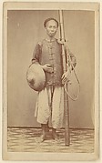 [Man with Bamboo Pole]