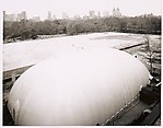 [Renovations at the Metropolitan Museum as seen from the roof]