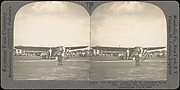 [Group of 3 Sterograph Views of Aviation, including the Wright Brothers]