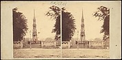 [Group of 8 Early Stereograph Views of British Monuments, Memorials, and Tombs]