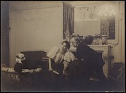 Paul Poujaud, Mme. Arthur Fontaine, and Degas