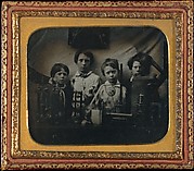 Boys Behind a Science Experiment