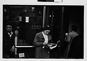 [Bystanders Outside Klein's Department Store, Union Square, New York City]