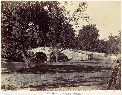 Burnside Bridge, Across the Antietam, near Sharpsburg, No. 1, September 1862
